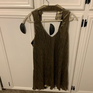 Show Me Your Mumu gold dress